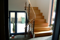 Stein + Holz Treppen