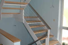 Holz + Stahl Treppen